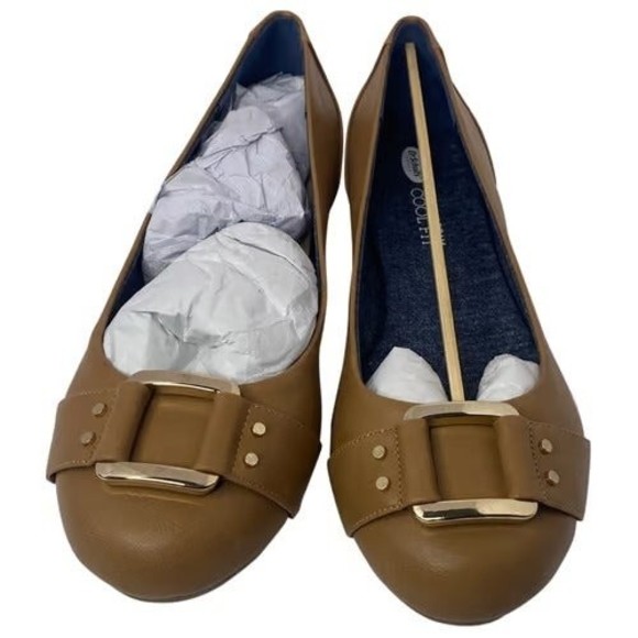 DR. SCHOLLS FRANKIE FLATS NUDE 11M - Picture 1 of 9